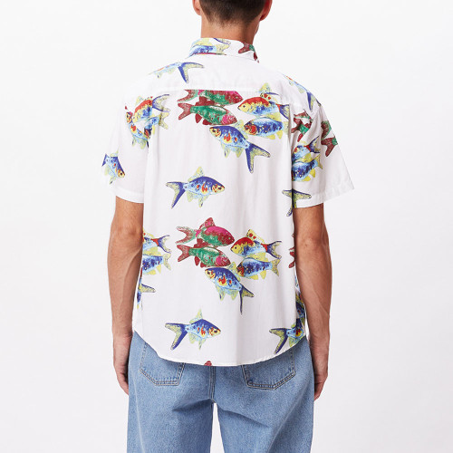 Obey Ανδρικό πουκάμισο Fishbowl SS Shirt